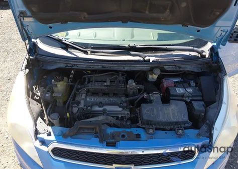 2014 Chevrolet Spark Ls Auto from USA, damaged, VIN KL8CB6S96EC570668